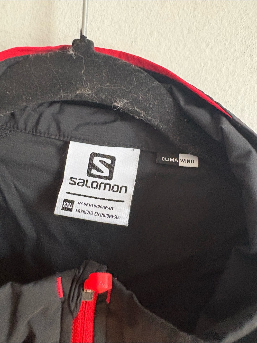 Salomon Sz XXL Fast Wind Clima Wind Cycling Black Sleeveless Full Zip Vest - Picture 4 of 9